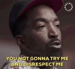 You Not Gonna Try Me JR Smith GIF