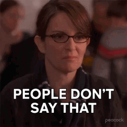 You People Dont Say That Disagree GIF