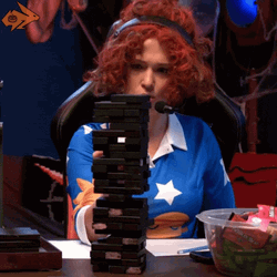 You Play To Win The Game Jenga Stacks GIF