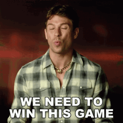 You Play To Win The Game Motivational Talk GIF