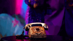 You Rang Mascot Picking Up The Telephone GIF