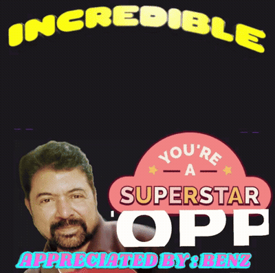 You're A Superstar Unstoppable Appreciated By Benz GIF