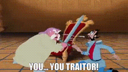 You're A Traitor Cinderella GIF