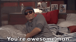 You're Awesome Cool Man GIF