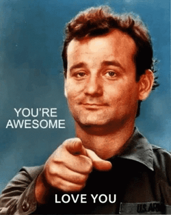 You're Awesome Love You GIF