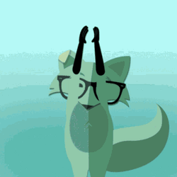 You're Awesome Nerdy Fox GIF