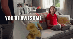 You're Awesome Sarcastic Eden Sher GIF