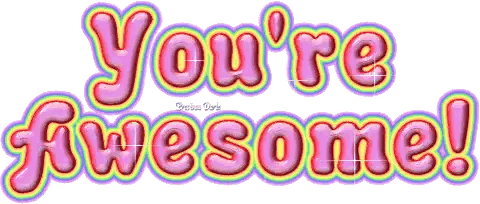You're Awesome Sign Sticker