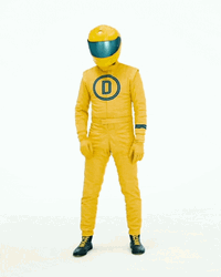 You're Awesome Yellow Suited Guy GIF