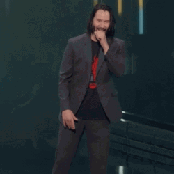 You're Breathtaking Keanu Reeves GIF