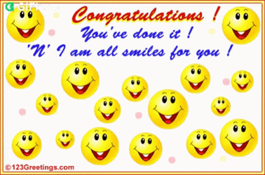 You're Done It Congratulations On Your New Job GIF