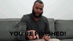You're Finished Mohamed Hijab GIF