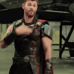 You're Finished Thor Chris Hemsworth GIF