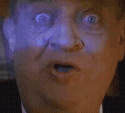 You're Goin Down Text On Man's Face GIF