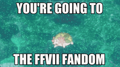 You're Going to the FFVII Fandom Poster