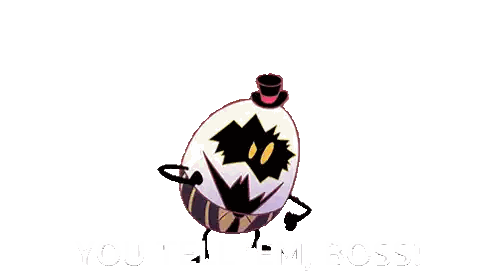 You're My Boss Cartoon Sticker