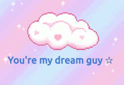 You're My Dream Boy Blue GIF