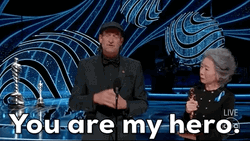 You're My Hero Troy Kotsur Oscar Awards GIF