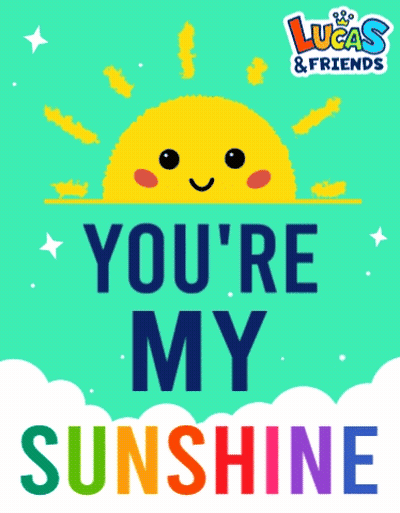 You're My Sunshine Poster GIF