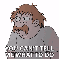 You're Not My Supervisor King Zog GIF