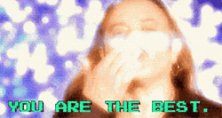 You're Simply The Best Long Haired Man GIF