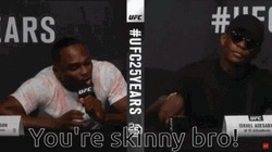 You're Skinny Bro Jalen Brunson GIF