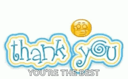 You're The Best Thank You GIF
