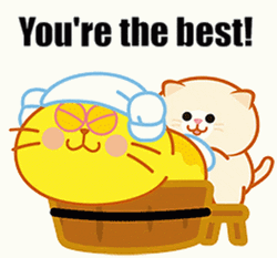 You're The Best Yolk Cat