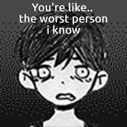You're The Worst Person Omori GIF