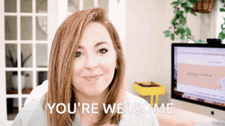 You're Welcome Jessica Stansberry GIF