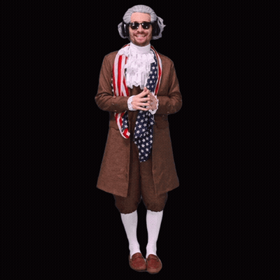 You're Welcome Man In Costume GIF