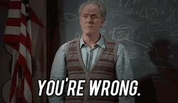 You're Wrong Teacher  GIF