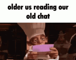 You Reading Old Chats Ruined It GIF