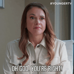 You Right Liza Miller Younger GIF