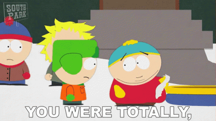 You Right South Park Kyle Broflovski Eric Cartman GIF