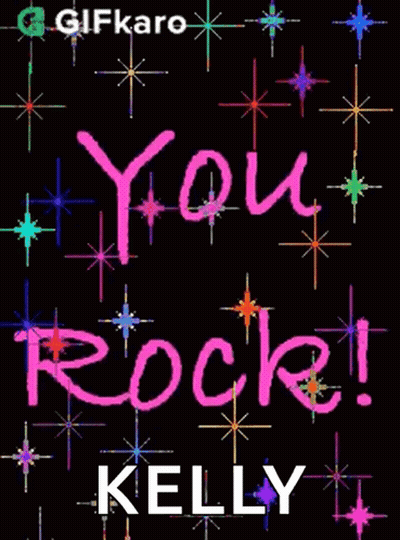 You Rock Kelly GIF