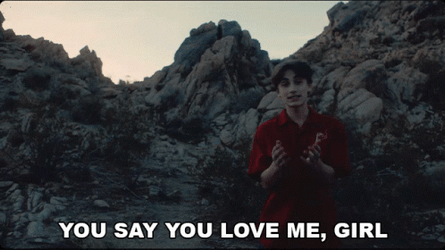 You Say You Love Me Girl GIF