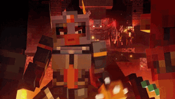 You Shall Not Pass Minecraft Soldiers GIF