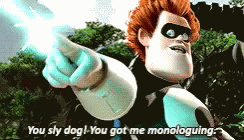 You Sly Dog The Incredibles Syndrome GIF