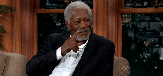You Sly Thing You Morgan Freeman GIF