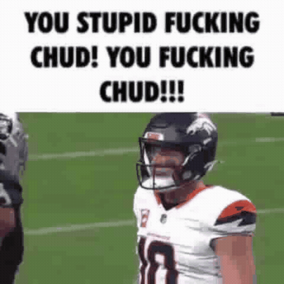 You Stupid Chud Bo Nix GIF
