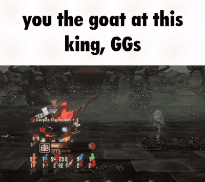 You The Goat At This King Ggs Video Game GIF