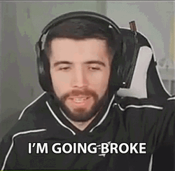 You Tuber Joshua Bradley I'm Going Broke  GIF