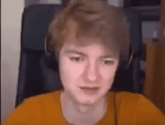 You Tuber Tommyinnit Manic Reaction GIF