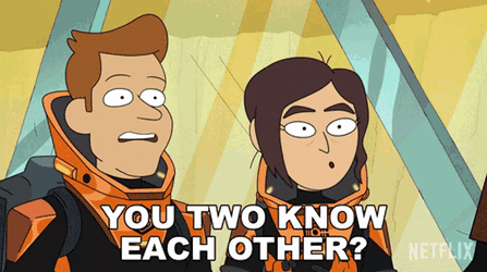 You Two Know Each Other Brett Hand GIF