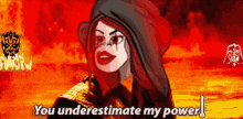 You Underestimate My Power Animation Meme