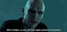 You Underestimate My Power Lord Voldemort Harry Potter GIF
