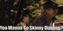 You Wanna Go Skinny Dipping GIF