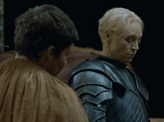 You Were Saying Brienne Game Of Thrones GIF
