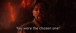 You Were The Chosen One Ewan McGregor GIF